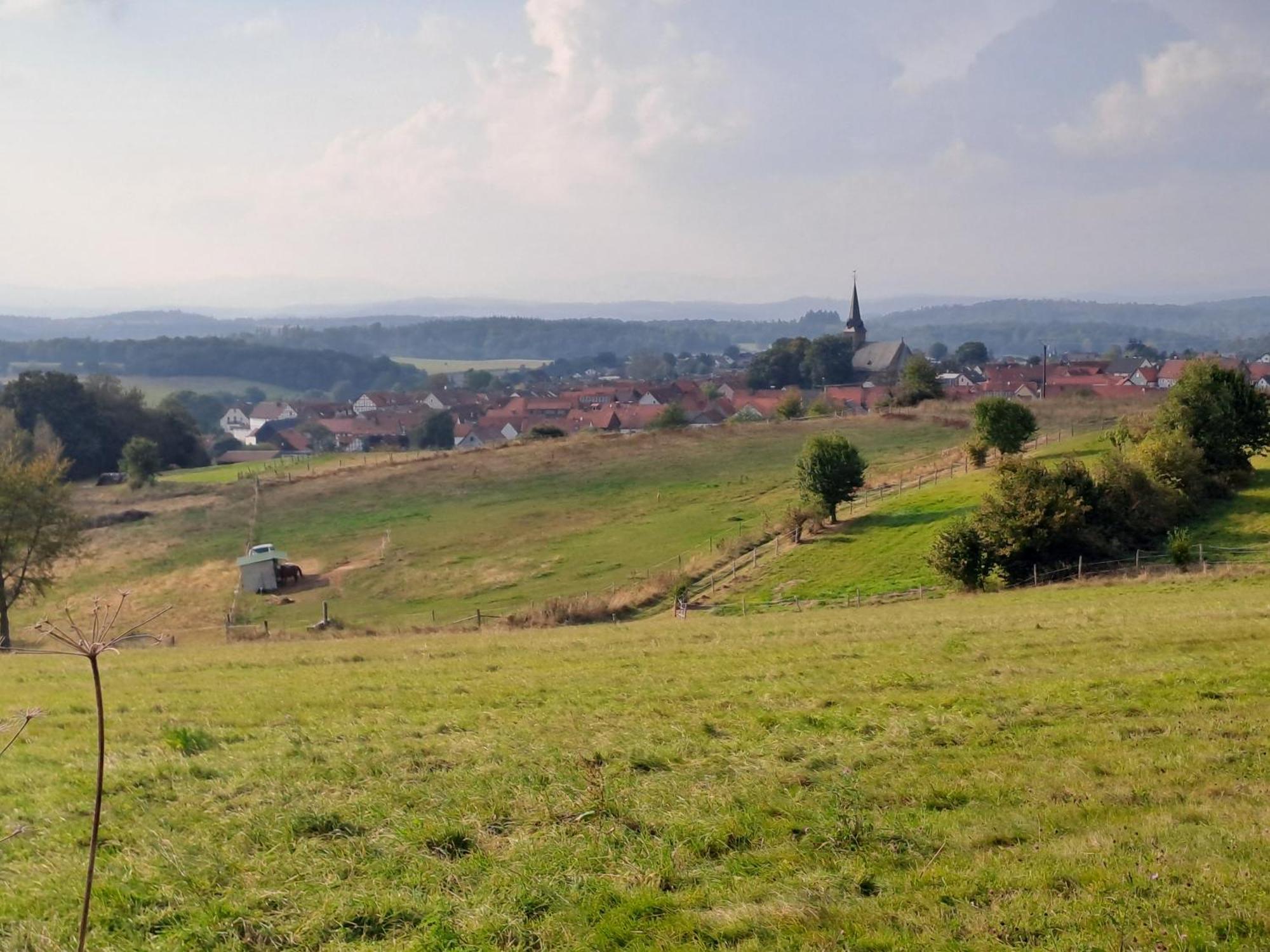 Ferienwohnung Schaefer Am Nationalpark Kellerwald Frankenau Bagian luar foto
