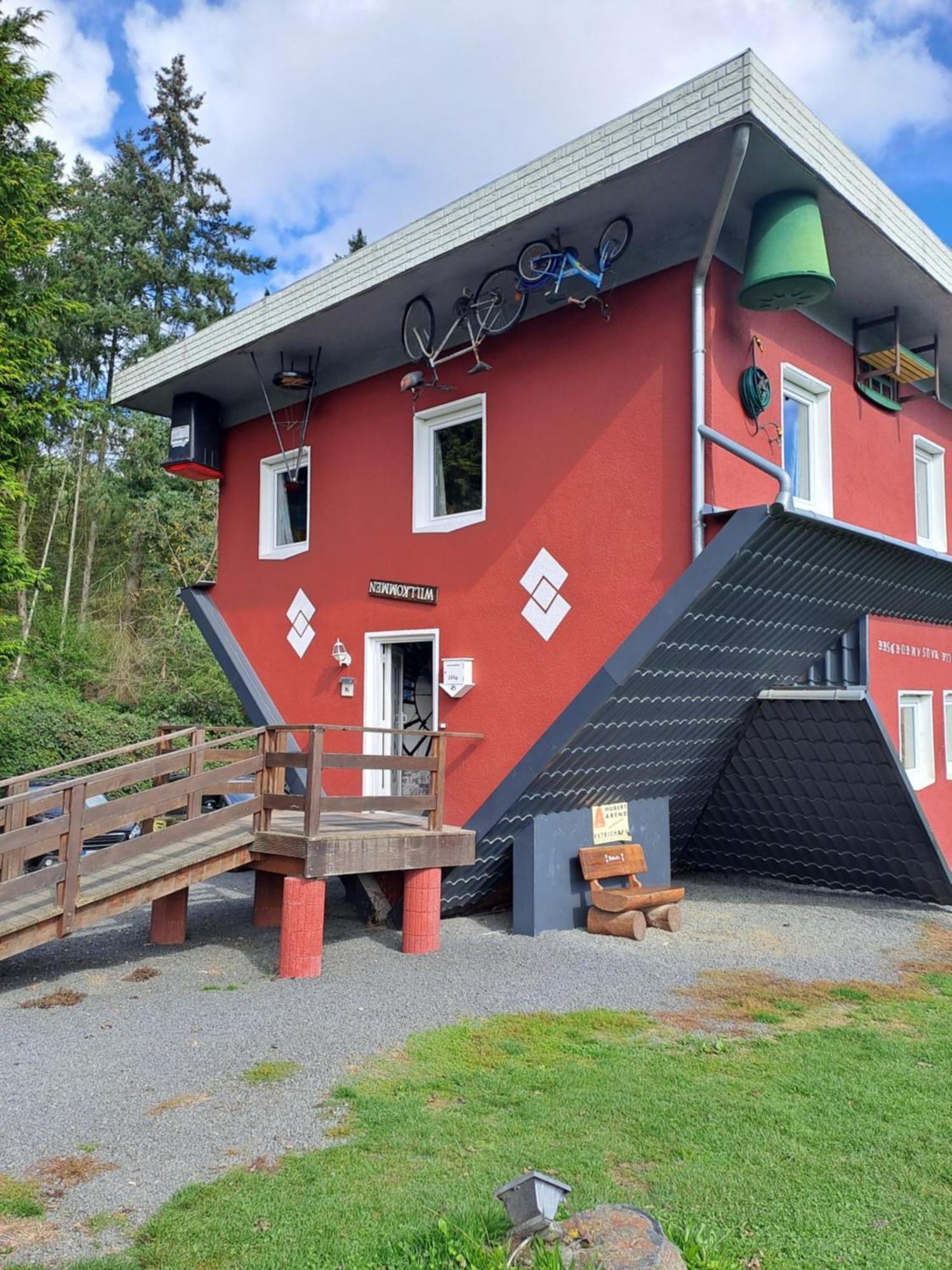 Ferienwohnung Schaefer Am Nationalpark Kellerwald Frankenau Bagian luar foto